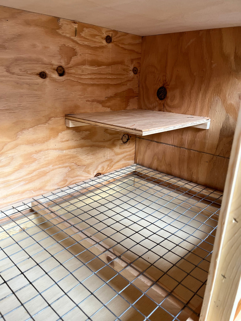 Wood Breeding Box | Chicken Antibiotics