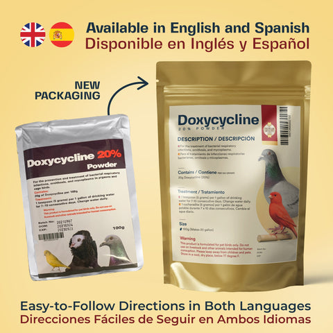 Doxycycline Powder 20% for Birds