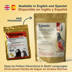 Tylosin Powder for CRD Treatment in Pigeons, Cage Birds & Pet Chickens | Chicken Antibiotics