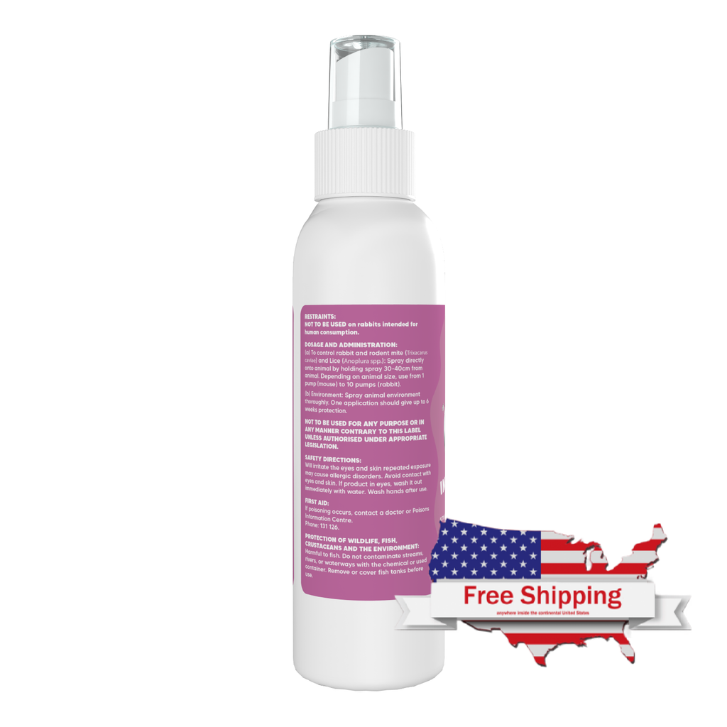 Origins Insect & Mite Spray for Rabbits & Small Animals - 6 Week Shield | Vetafarm at ChickenAntibiotics.com