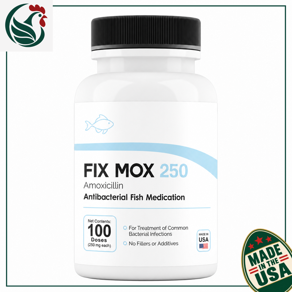 Fish Mox 250mg 100 Capsules