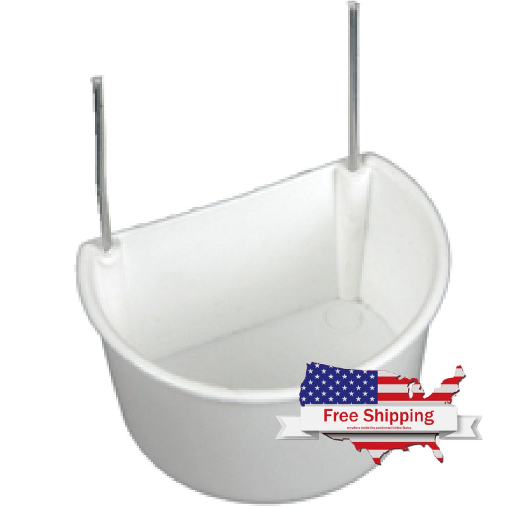 Jumbo D Cup Bird Cage Cup: Durable Polypropylene/Dishwasher-Safe | Chicken Antibiotics