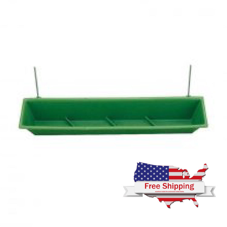 Line Feeder/Drinker for Pigeons (Copele) Pigeon Feeder | Chicken Antibiotics