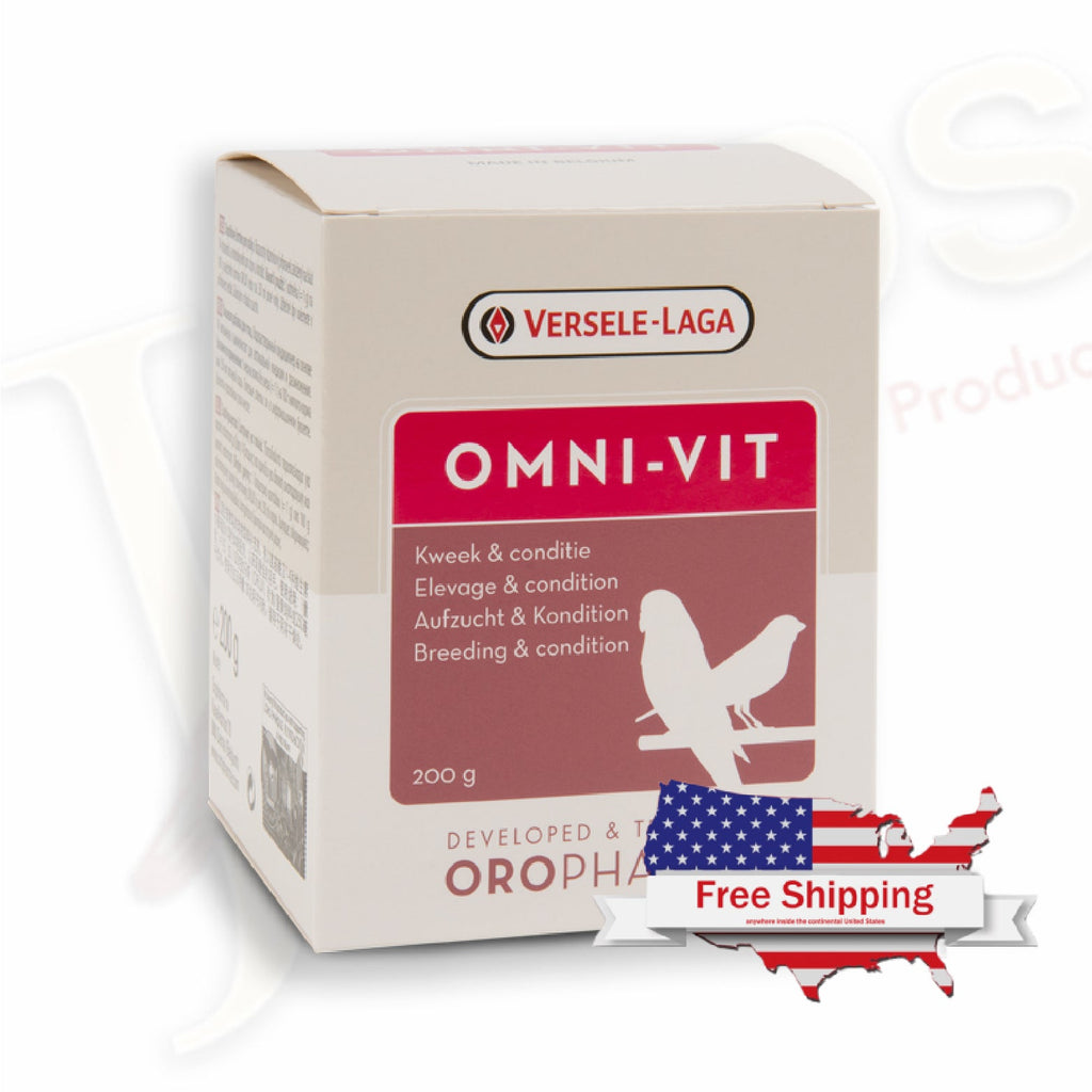 Omni-Vit (Versele-Laga) Essential Vitamins for Breeding Birds - 25 g | Chicken Antibiotics