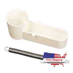 POP BOTTLE FOUNT (Kuhl Corp.) - Fount (white plastic) | Chicken Antibiotics