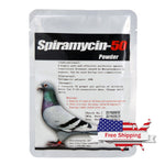 Spiramycin 50: Treats Respiratory & Mycoplasma Infections in Pigeons | Chicken Antibiotics