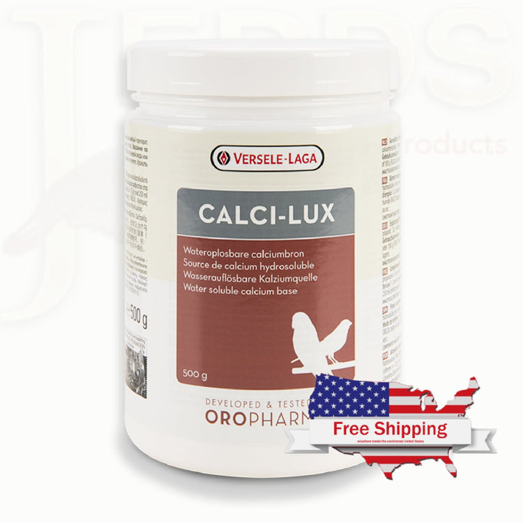 Calci-Lux (Versele-Laga) Water Soluble Calcium Supplement for Birds | Chicken Antibiotics