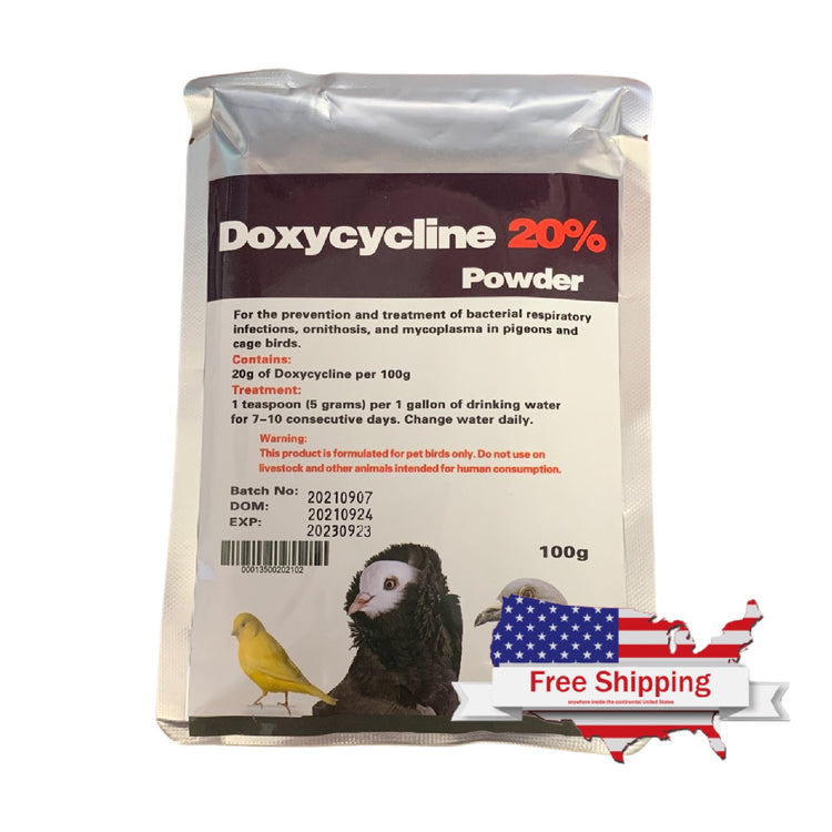 Doxycycline Powder 20% for Birds | Chicken Antibiotics