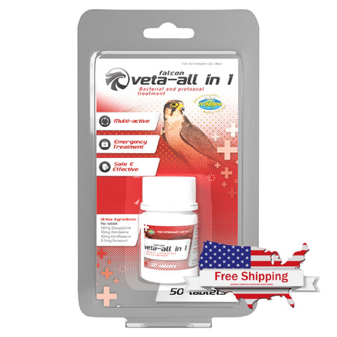 Falcon Veta All-In 1 Tabs | Vetafarm at ChickenAntibiotics.com