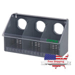 Plastic 1-Hole, 2-Hole & 3-Hole Feeders (Copele) - for Pigeons, Quail & More - 1-Hole | Chicken Antibiotics