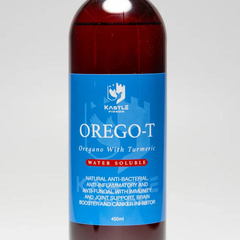 Orego-T 10% Oregano with Turmeric for Pigeons | Natural Gut Health & Immune Support in Water - 225 ml | Chicken Antibiotics
