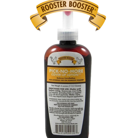 Pick-No-More Cover Up Lotion (Rooster Booster) | Chicken Antibiotics