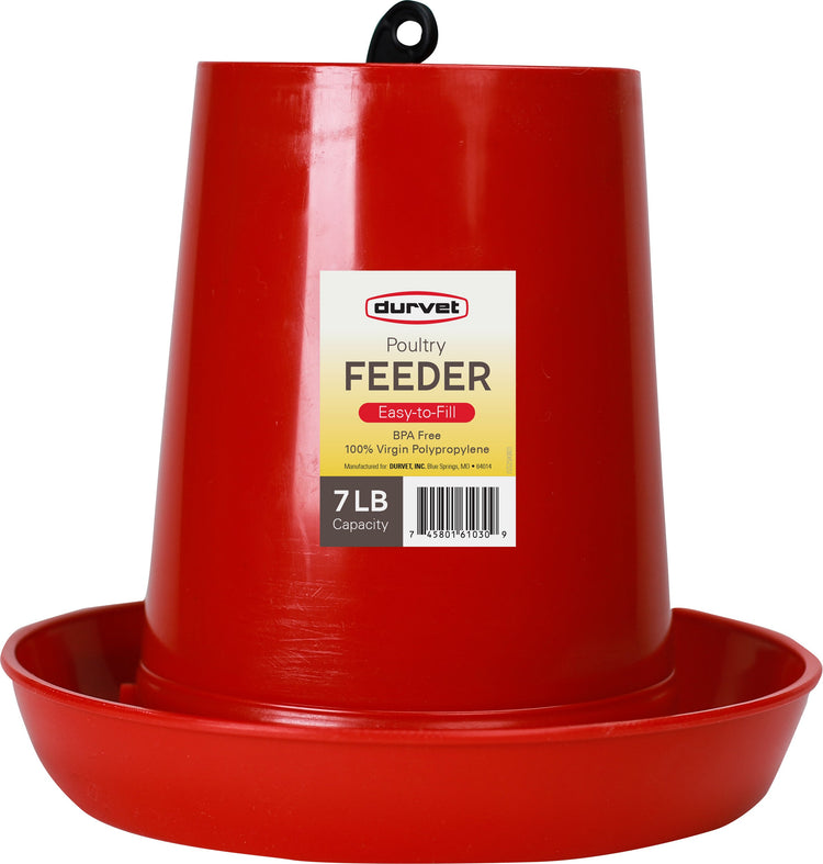 Poultry Feeder 7 lb (Miller) | Chicken Antibiotics