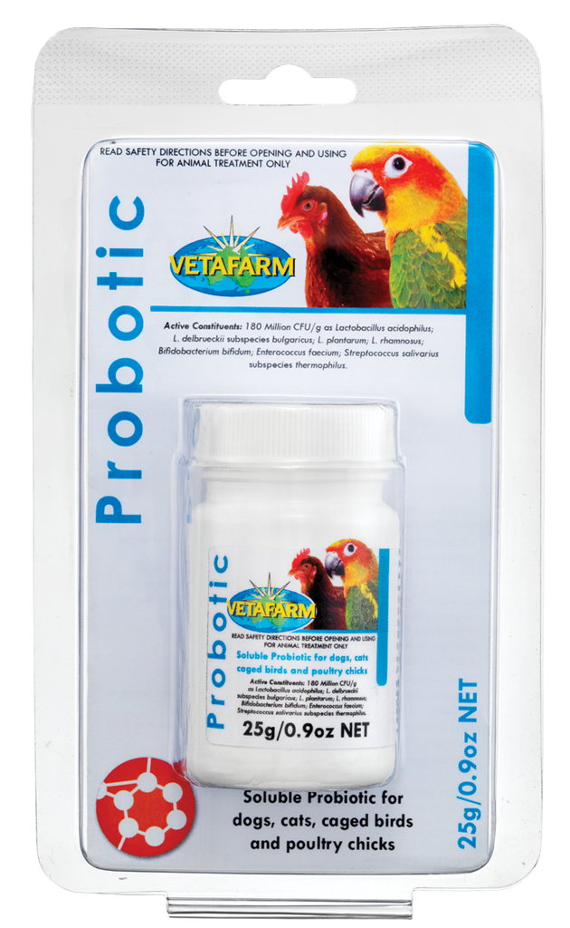 Probiotic – 90 g (3.1 oz) | Vetafarm at ChickenAntibiotics.com
