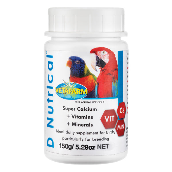 D'Nutrical Calcium Supplement for Breeding Birds | Vetafarm at ChickenAntibiotics.com