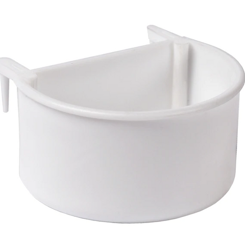 OVAL FEED/DRINK CUP (Smisdom Plastics ) - Plastic hook cup | Chicken Antibiotics
