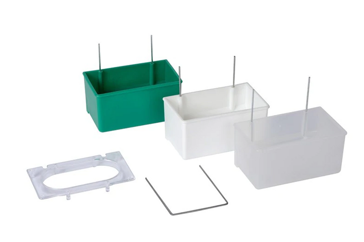 Smisdom Plastics ANTI-SPILL NEST BOX CUP - White | Chicken Antibiotics