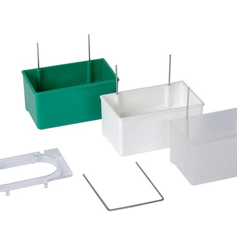 Smisdom Plastics ANTI-SPILL NEST BOX CUP - Green | Chicken Antibiotics