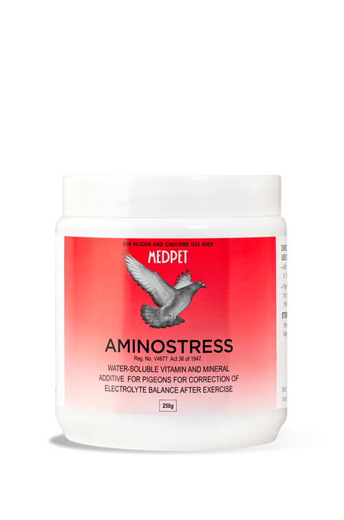 Aminostress (Medpet) Essential Amino-Acid Electrolyte Additive for Pigeons | Chicken Antibiotics