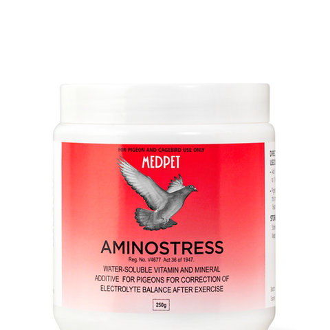 Aminostress (Medpet) Essential Amino-Acid Electrolyte Additive for Pigeons | Chicken Antibiotics