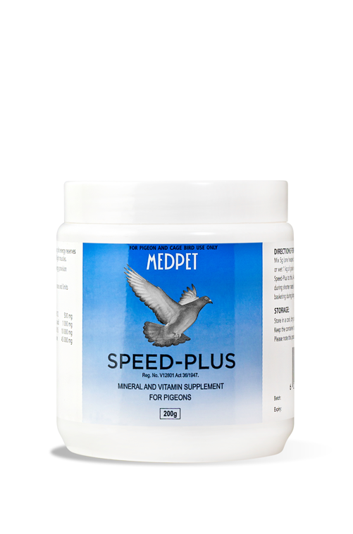 Speed Plus (Medpet) Pigeon Racing Supplement with Mega Vitamin B Complex | Chicken Antibiotics