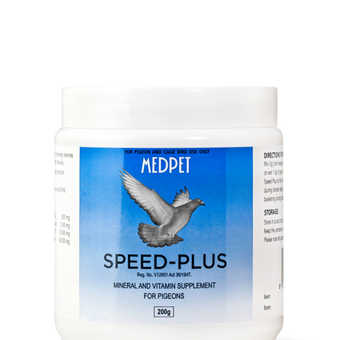 Speed Plus (Medpet) Pigeon Racing Supplement with Mega Vitamin B Complex | Chicken Antibiotics