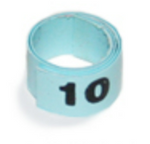 WRAP-AROUND SERIES NUMBERED BANDS - 9 / Blue / 76-100 | Chicken Antibiotics
