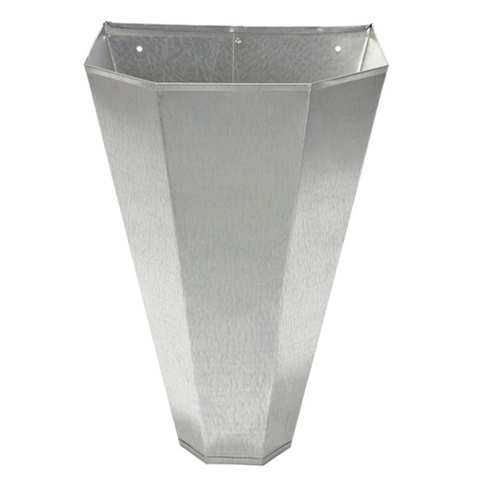 Miller RC2 Restraining Cone – Heavy-Gauge Galvanized Steel for Poultry - Medium | Chicken Antibiotics