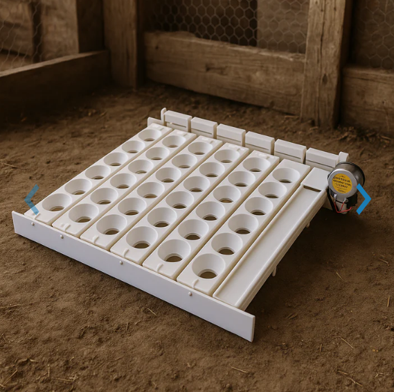 Automatic Egg Turner – Fits Little Giant Incubators, Holds 41 Chicken Eggs | Chicken Antibiotics