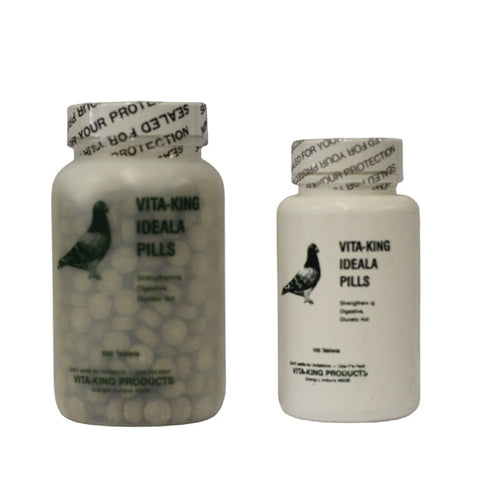 IDEALA PILLS (Vita King) - 100 pills bottle | Chicken Antibiotics