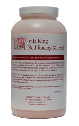 RED RACING MINERALS (Vita King) | Chicken Antibiotics