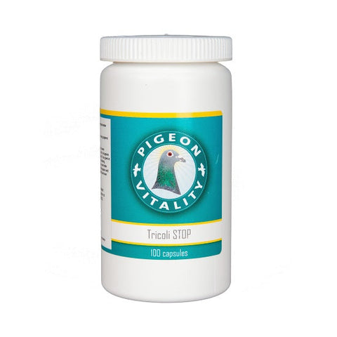 TriColi Stop (Pigeon Vitality) - 100 Tablets | Chicken Antibiotics