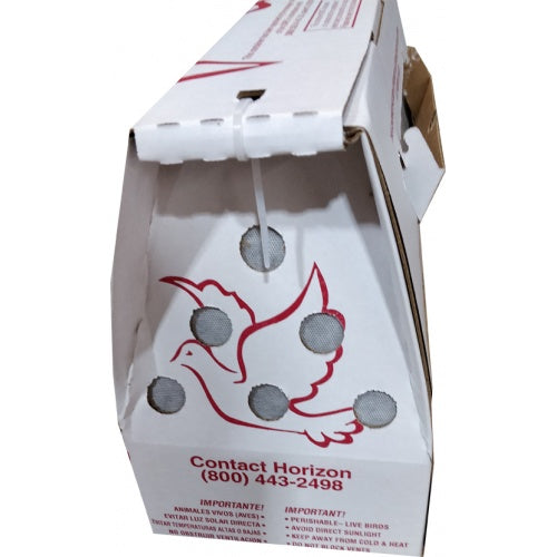 *New* Vented Single Stall Shipper | Chicken Antibiotics