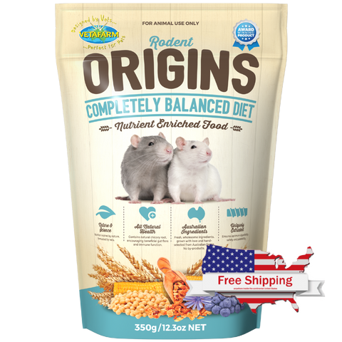 Rodent Origins Pellets for Rats & Mice | Vetafarm at ChickenAntibiotics.com