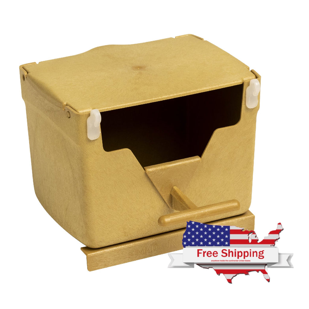 2GR Bird Nest with Inspection Door for Small Exotic Birds | Chicken Antibiotics