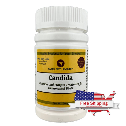 Candida Powder (Elite Pet) Sour Crop Treatment for Candidiasis in Birds | Chicken Antibiotics