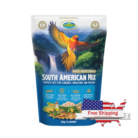South American Mix Pellets (Vetafarm) - 350 g | Chicken Antibiotics