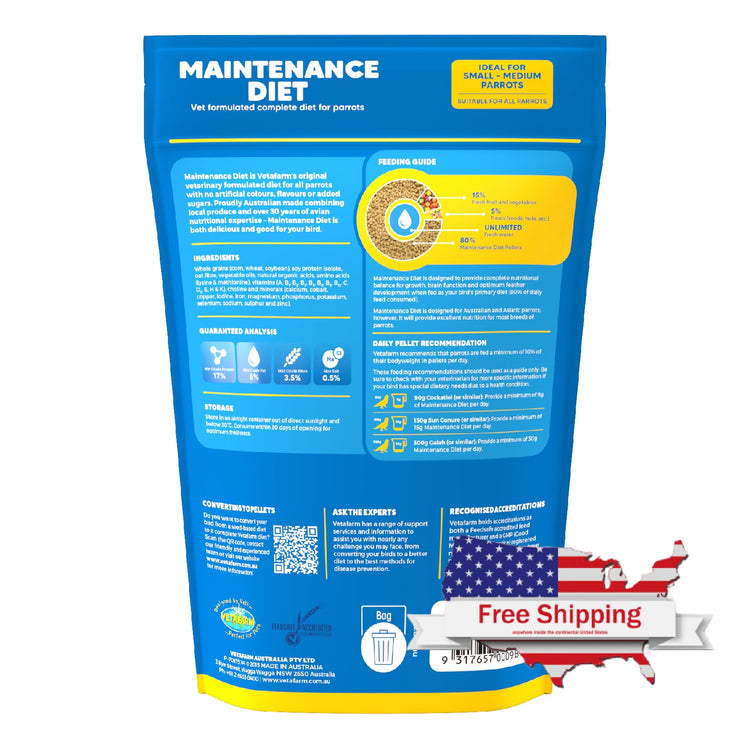 Maintenance Diet (Vetafarm) | Chicken Antibiotics