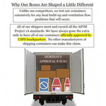 *New* Vented Single Stall Shipper | Chicken Antibiotics