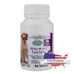 Wormout for Dogs 20kg – 50 ct | Vetafarm at ChickenAntibiotics.com