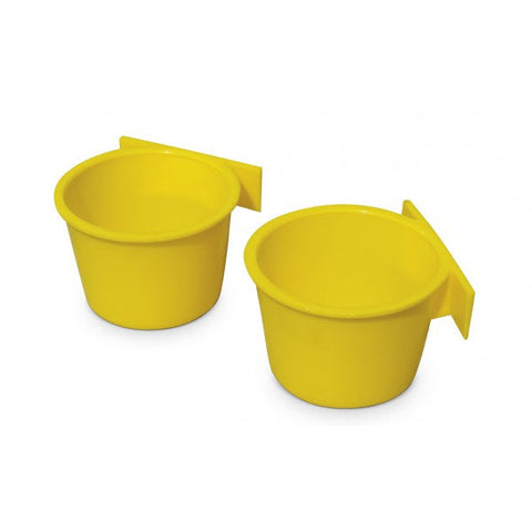 Natural Drinking Cup for Shows/Pigeon Water Cup - Yellow | Chicken Antibiotics