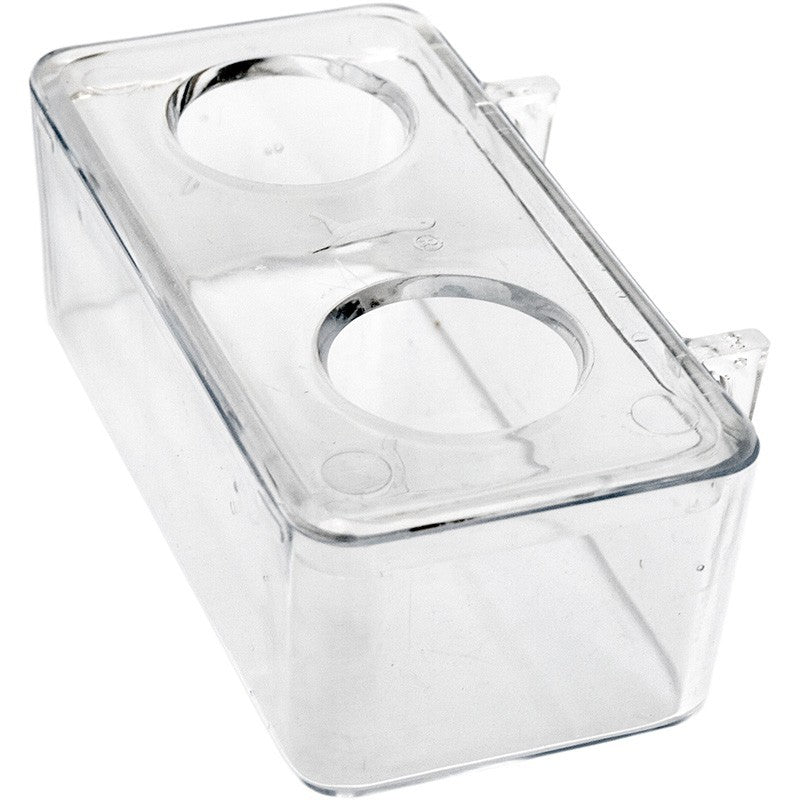 Bird Feeder with 2 Holes (Copele) Hanging Cage Bird Feeder | Chicken Antibiotics