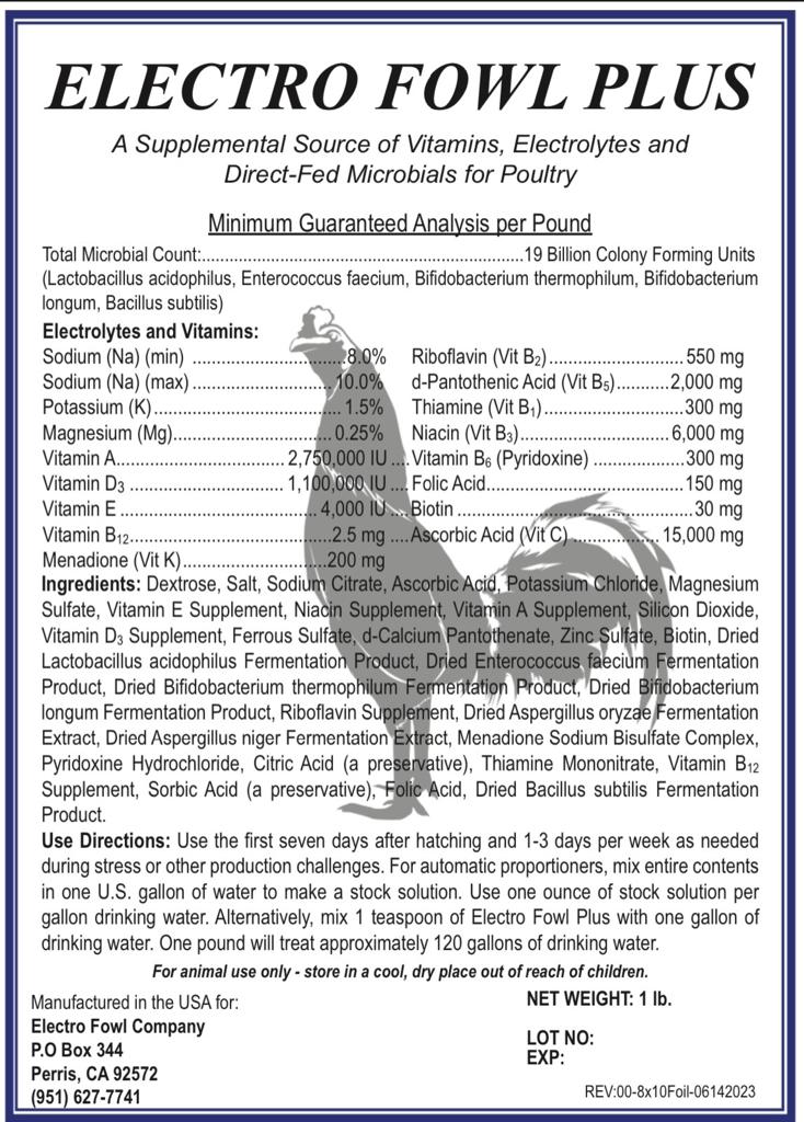 Electro Fowl Plus | Chicken Antibiotics