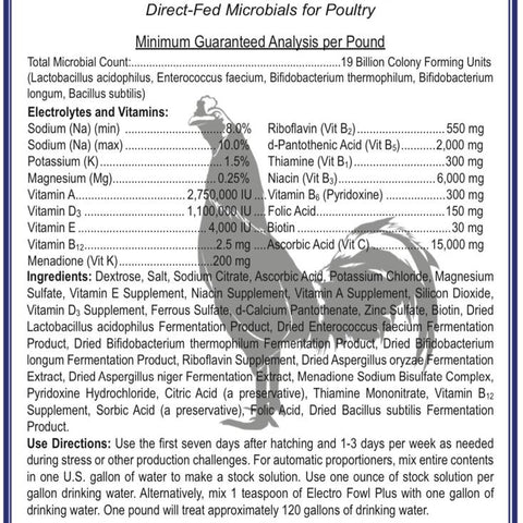 Electro Fowl Plus | Chicken Antibiotics