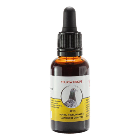 Cest Yellow Drops for Pigeons - Eliminates Fungi, Canker, & Bacteria - 30 ml (1 fl oz) | Chicken Antibiotics