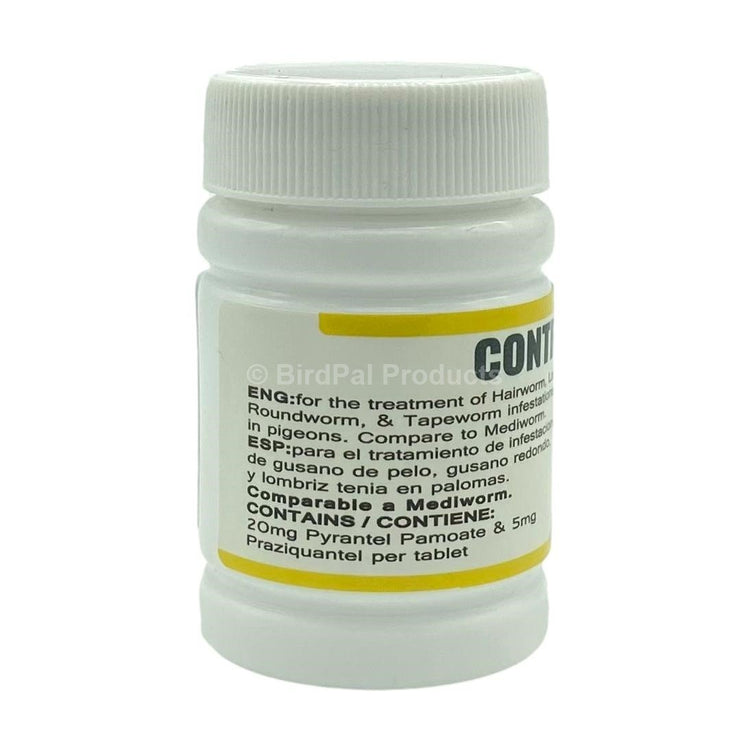 Contraworm Tablets for Pigeons - 100 ct | Chicken Antibiotics