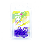 E-Z ELASTIC RINGS (Smisdom) - 7mm / GREEN | Chicken Antibiotics