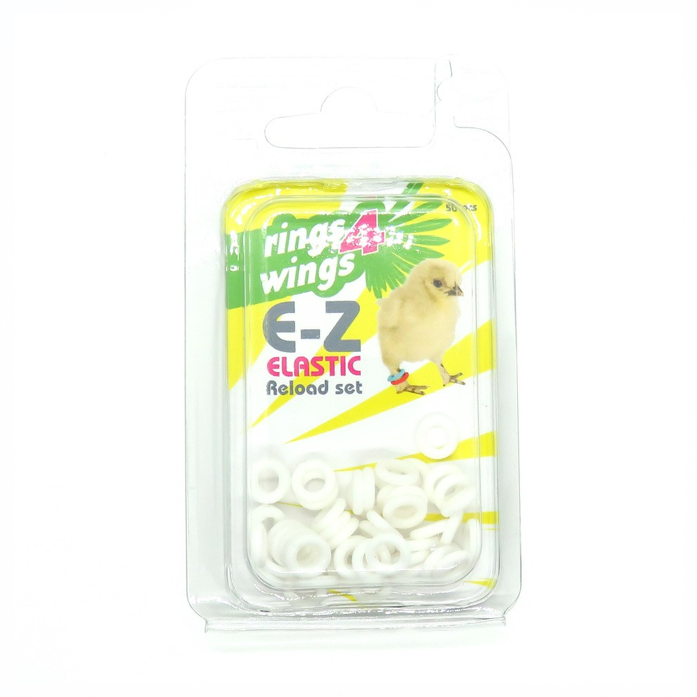 E-Z ELASTIC RINGS (Smisdom) - 7mm / STARTER KIT | Chicken Antibiotics