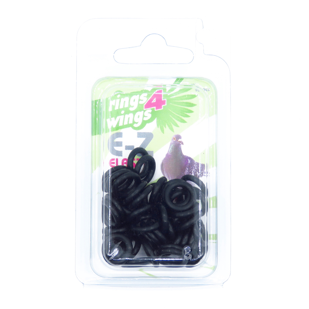 E-Z ELASTIC RINGS (Smisdom) - 8mm / YELLOW | Chicken Antibiotics