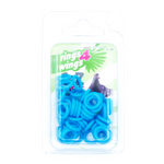 E-Z ELASTIC RINGS (Smisdom) - 8mm / VIOLET | Chicken Antibiotics